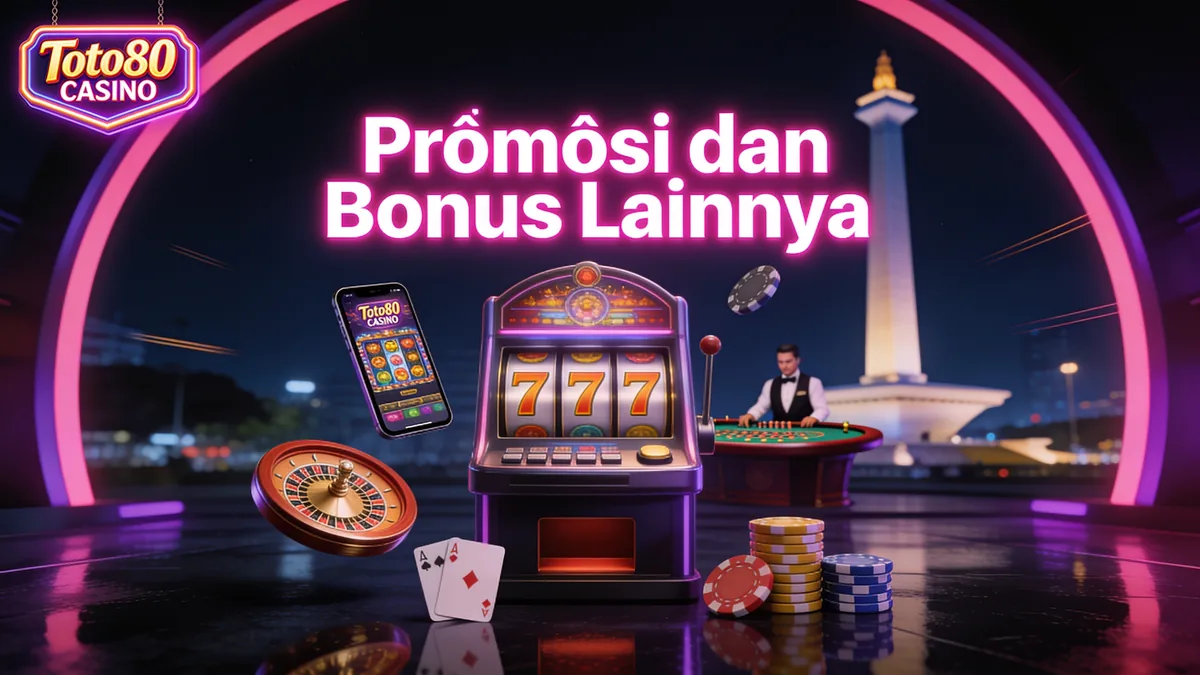 Promosi dan Bonus Lainnya untuk pemain di Indonesia